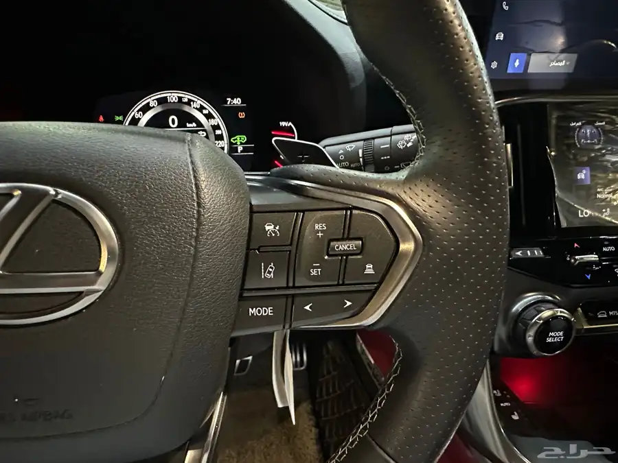 جيب لكزس LX 600 أف سبورت سعودي شبه أصفاار 55