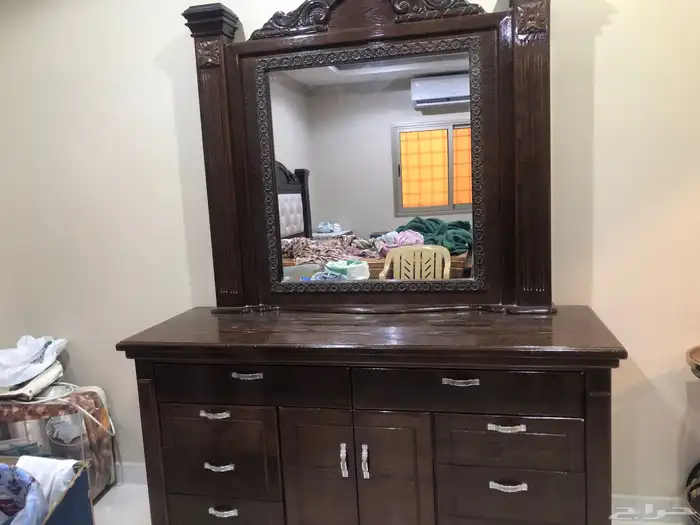 هاذي تسريحة خشبها اصلي وقوي السعر 900 0