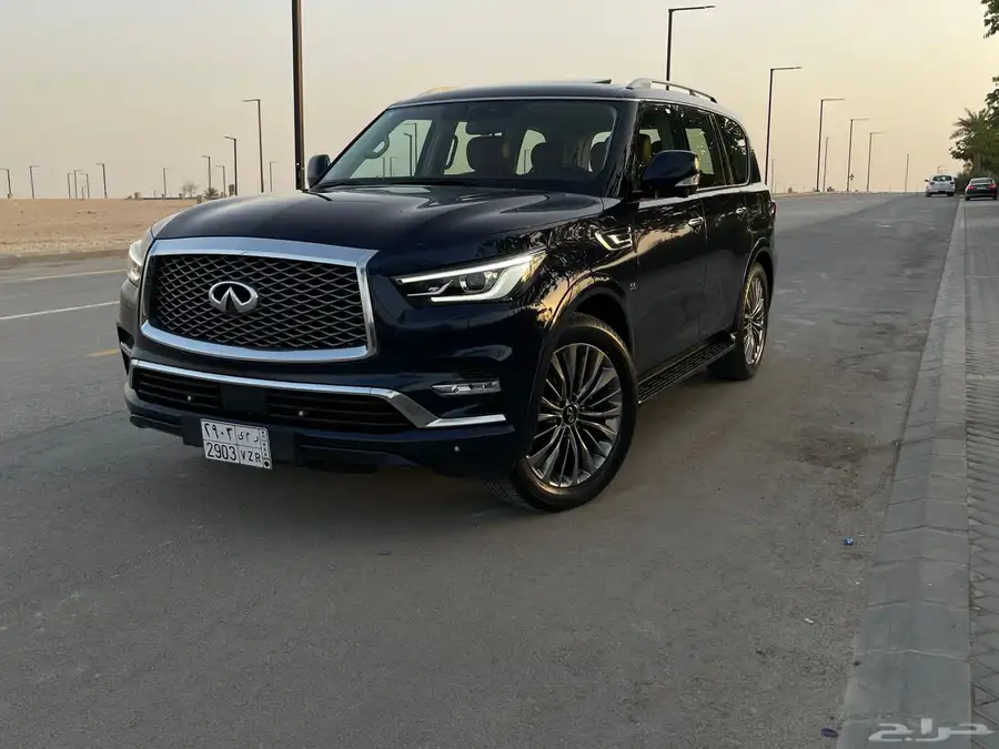 للبيع انفينتي QX80 موديل 2019 نظيف جدا 27
