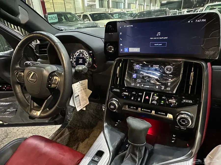 جيب لكزس LX 600 أف سبورت سعودي شبه أصفاار 82
