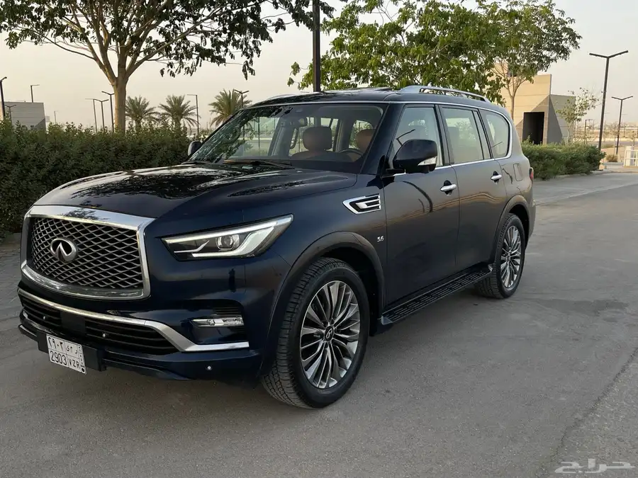 للبيع انفينتي QX80 موديل 2019 نظيف جدا 6