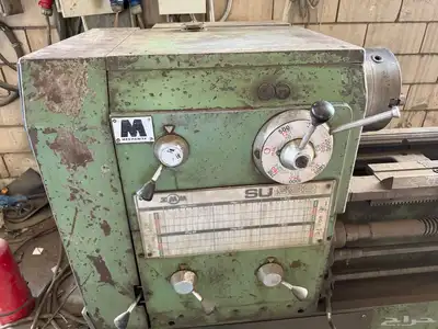 مخرطه حديد بلغاريه 1.5 م بحاله ممتازه 5