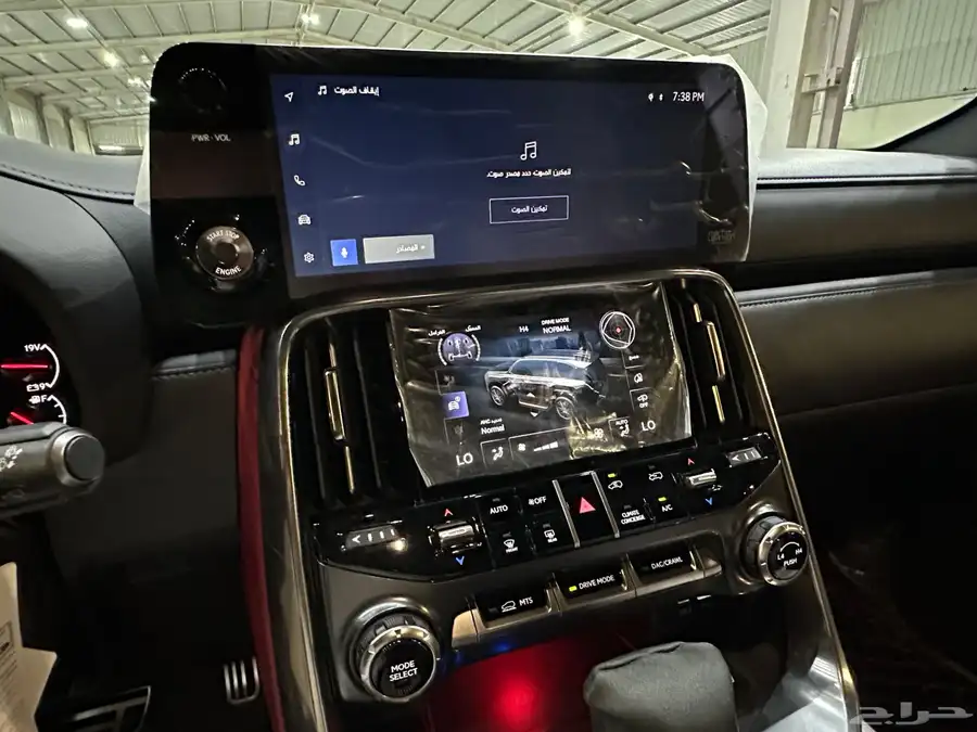 جيب لكزس LX 600 أف سبورت سعودي شبه أصفاار 49