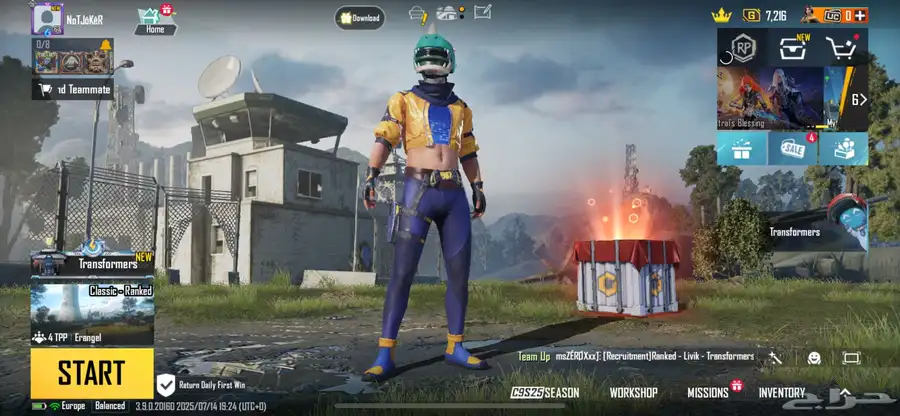 حساب ببجي من الموسم الثاني pubg season 2 0