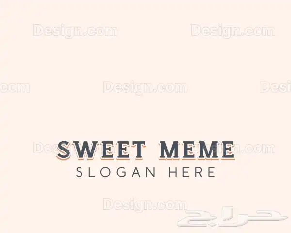 تصميم لوقو ل براندك تجاري 8