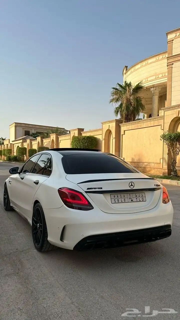 مرسيدس c63s AMG 2020 جفالي نظيف جدا 0