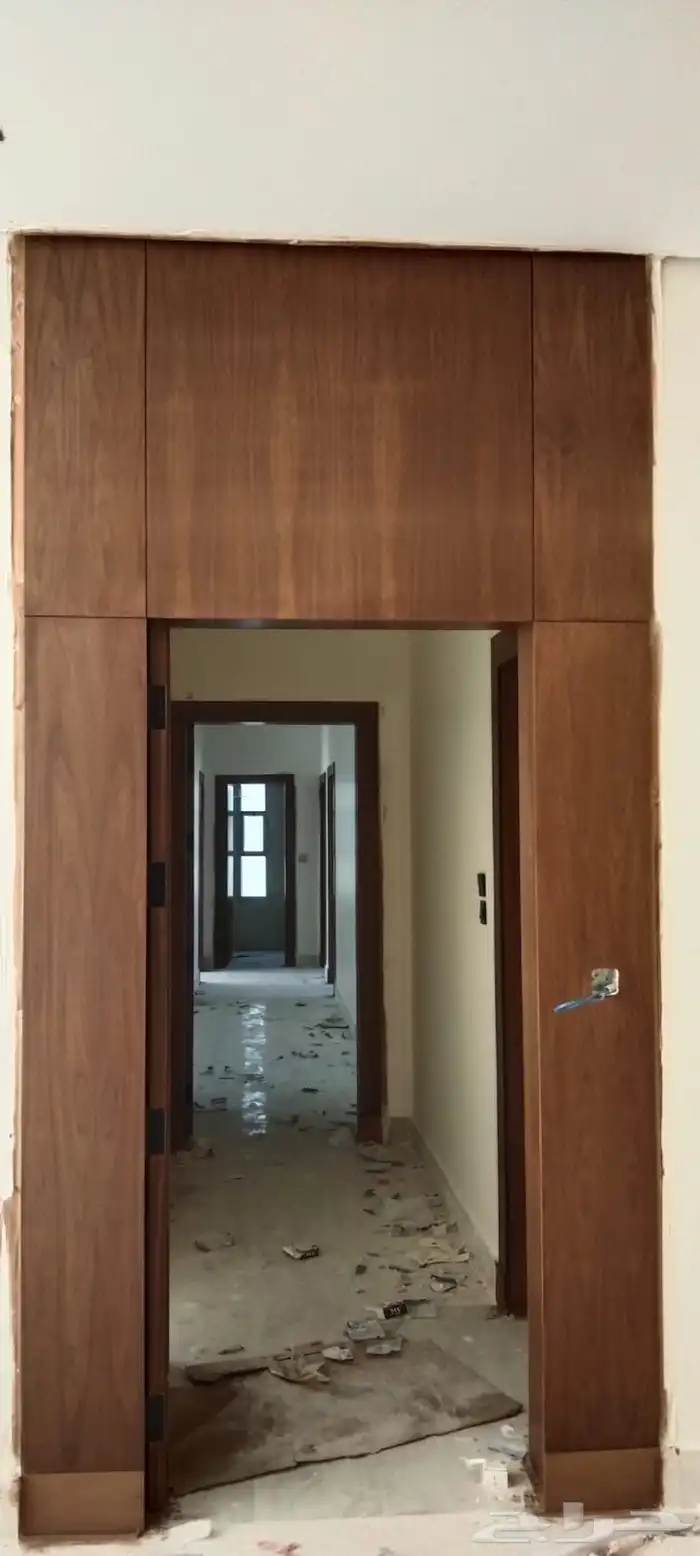 بيبان خشب وقشره جوز 2