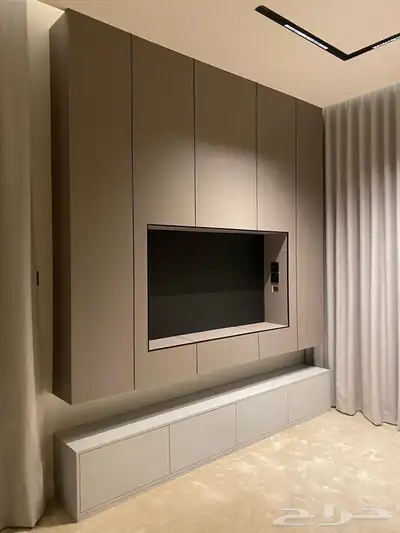 ديكور شاشة بروز جبس ملبوس شيبورد 0