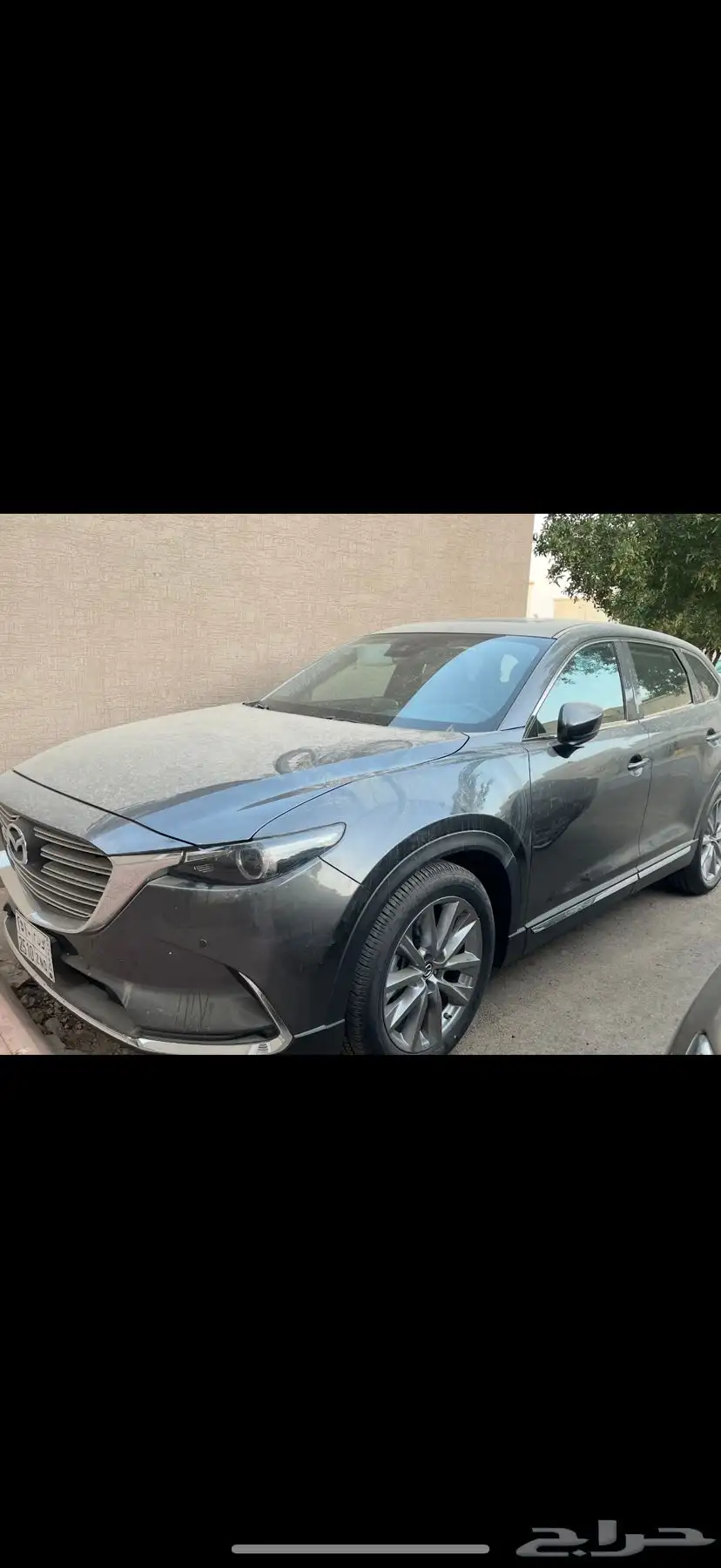 مازدا cx9 فل كامل رمادي داخل  بيج 2