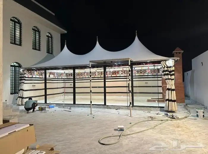 تفصيل خيام الصقور وبيوت الشعر المتنقله 8