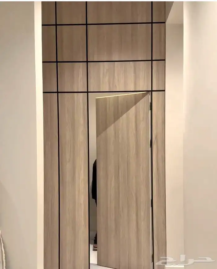 بيبان خشب وقشره جوز 9