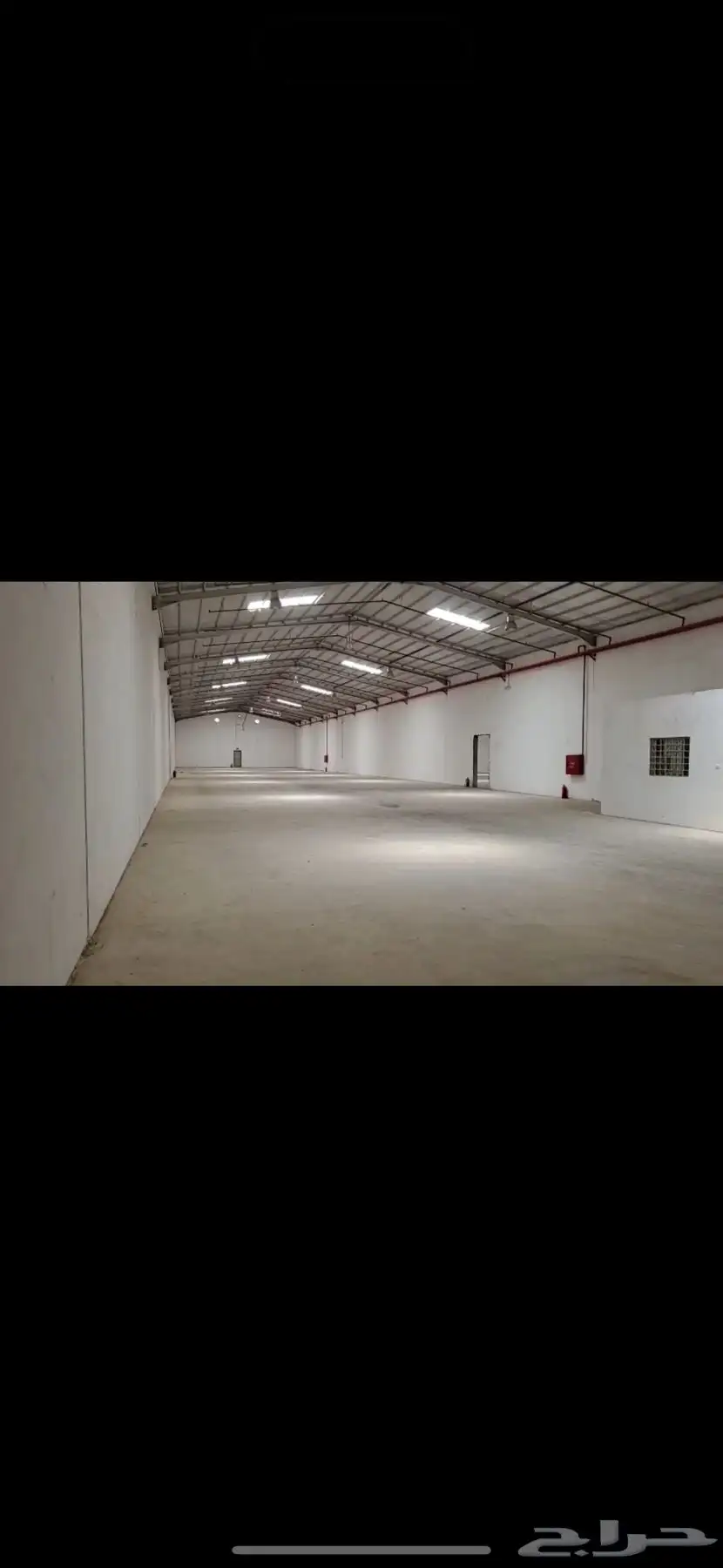 مستودع للايجار مساحه 1200 متر صافي 0