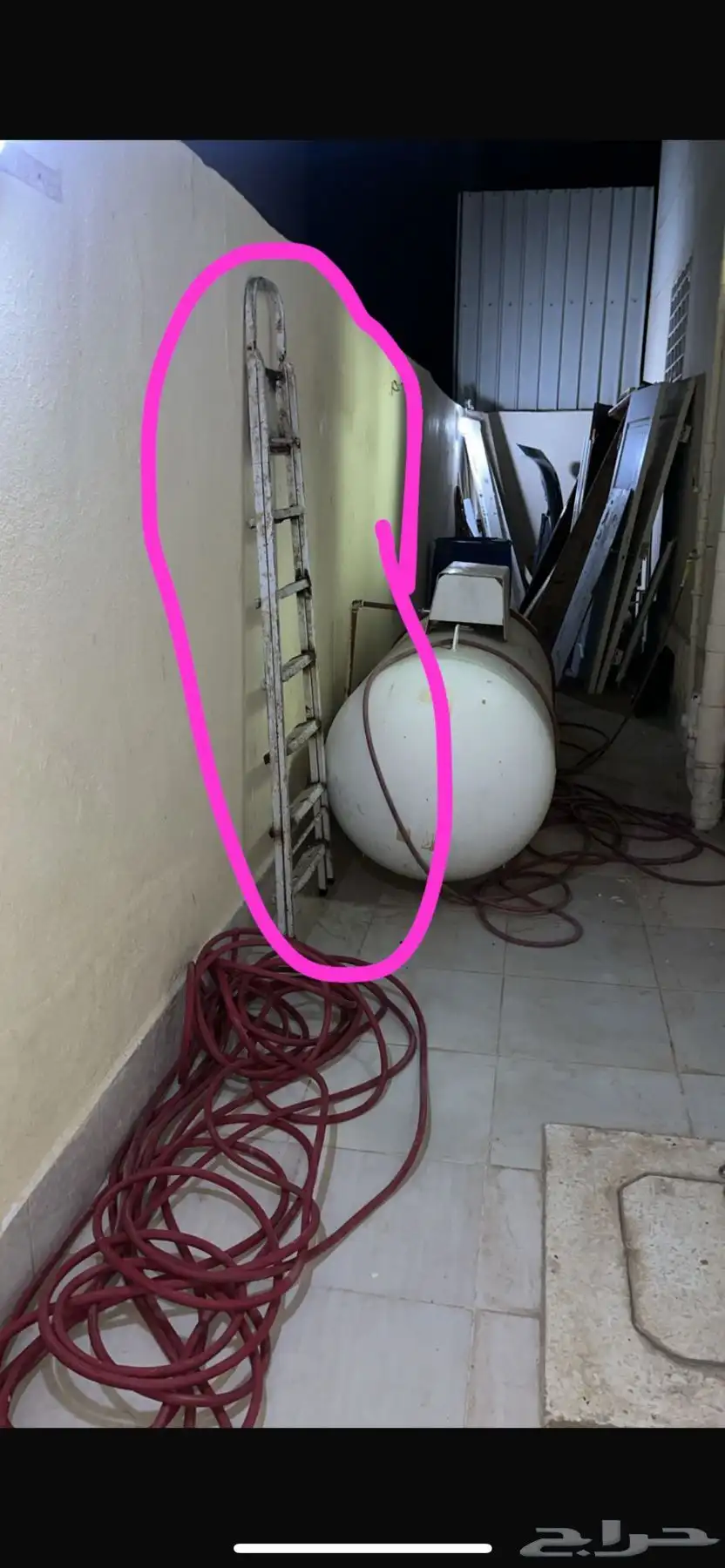 انبوبه غاز مع منظم 1