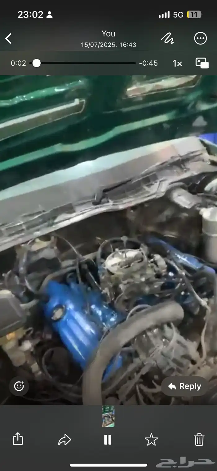 محرك 350X كربريتر مكينة زرقا 2