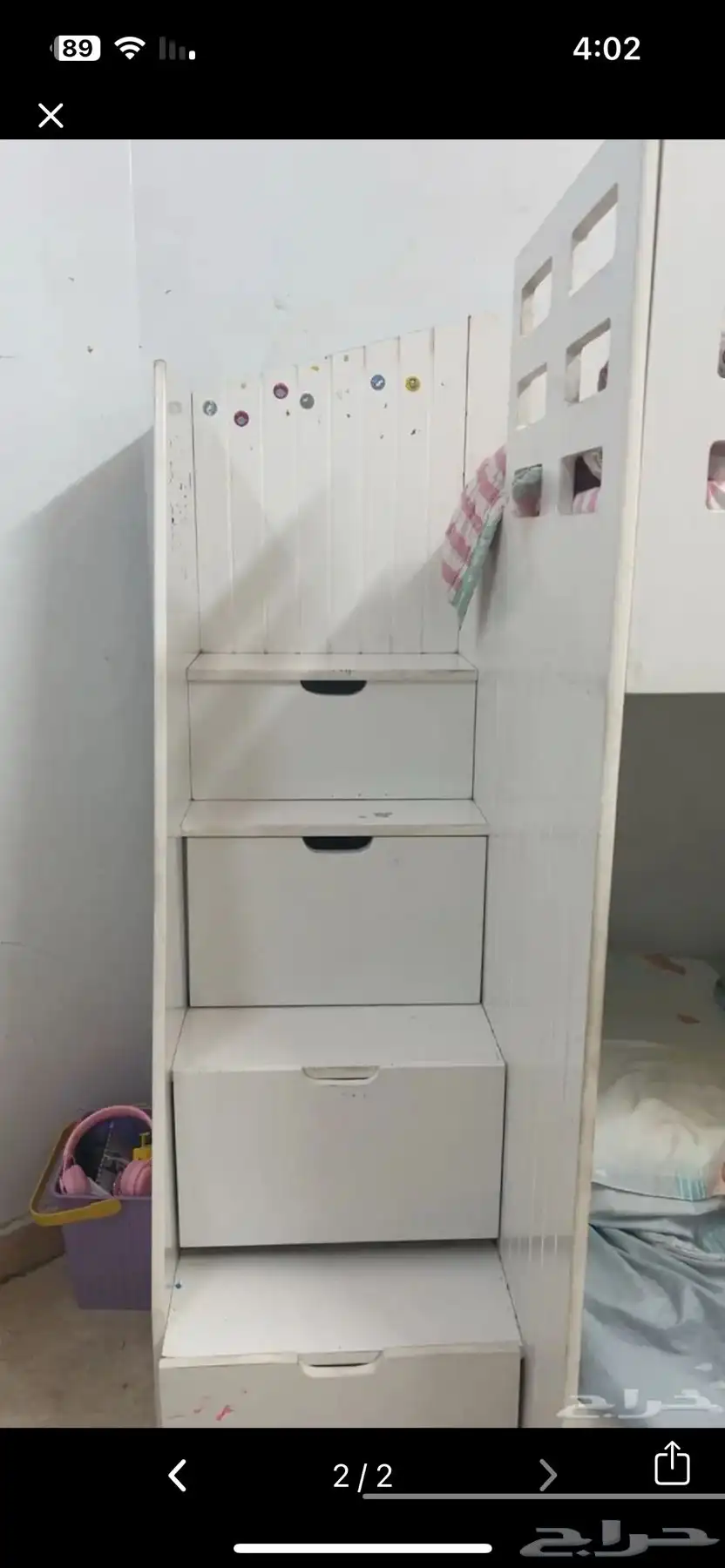 سرير اطفال دورين 1