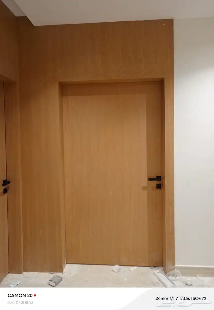 ابواب خشب تلبيس جدران 4