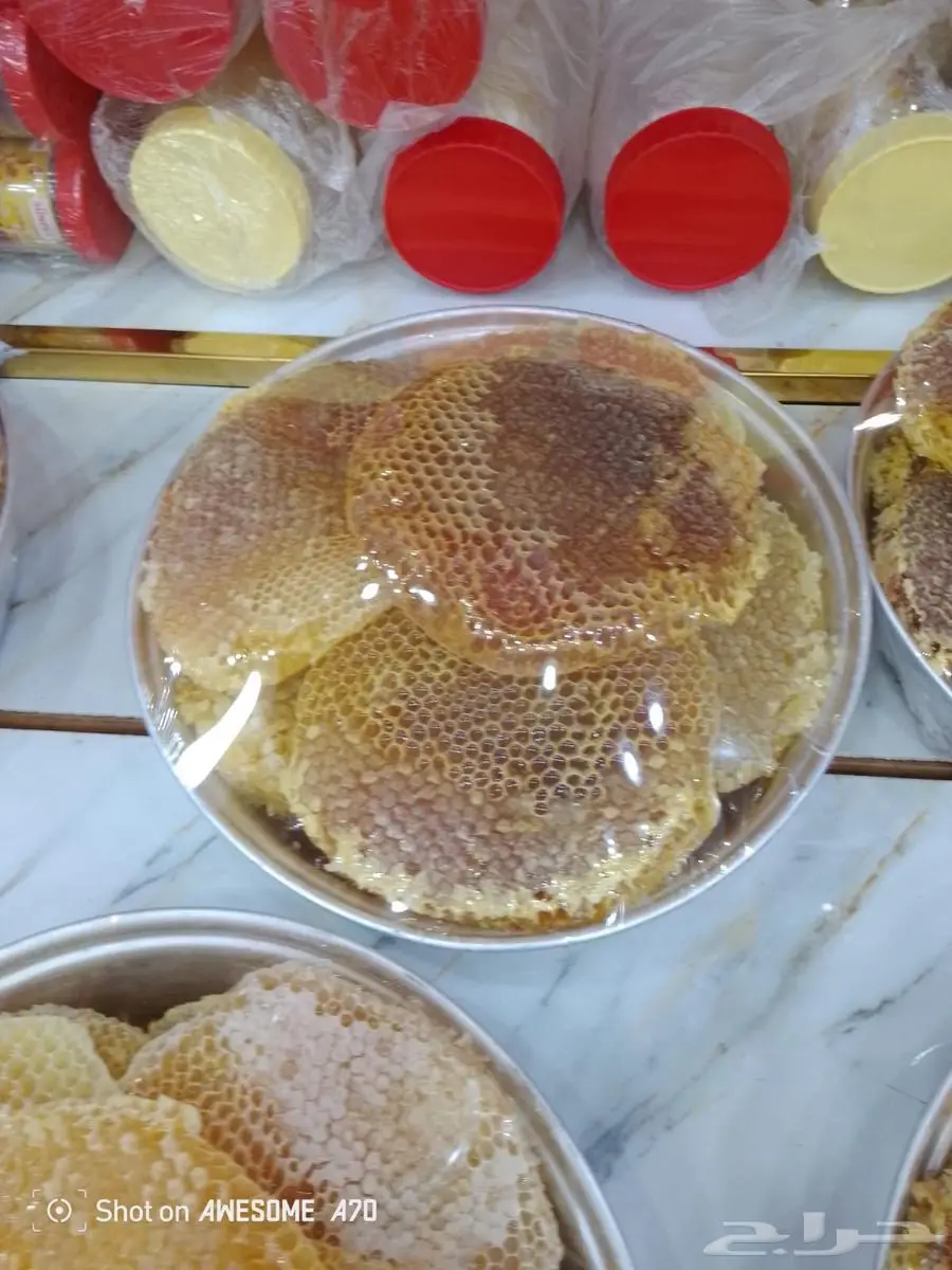 عسل وشمع طبيعي سمر وطلح 9