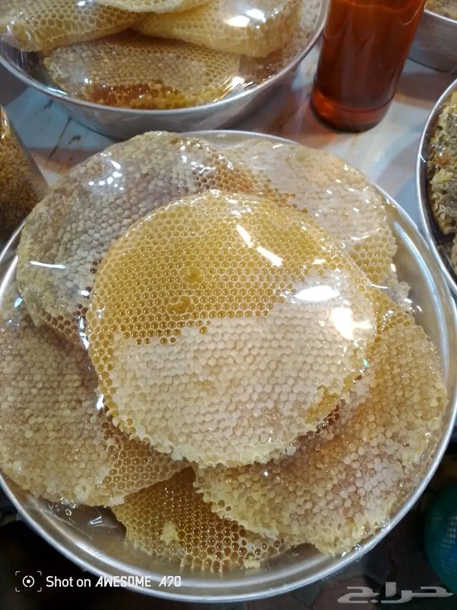 عسل وشمع طبيعي سمر وطلح 4