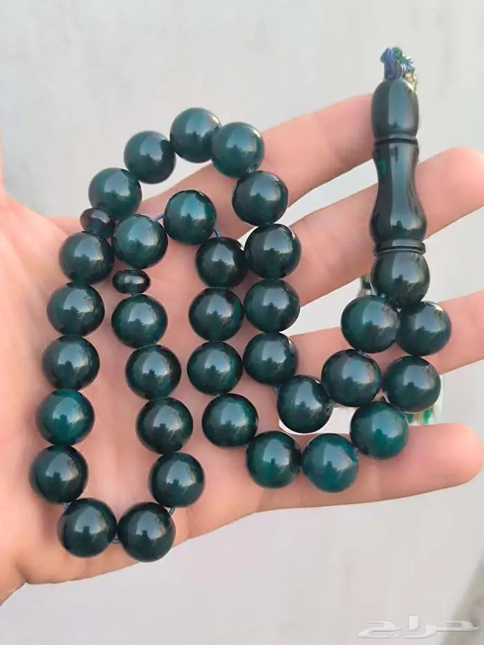 سبحه فاتوران اخضر زيتي 5