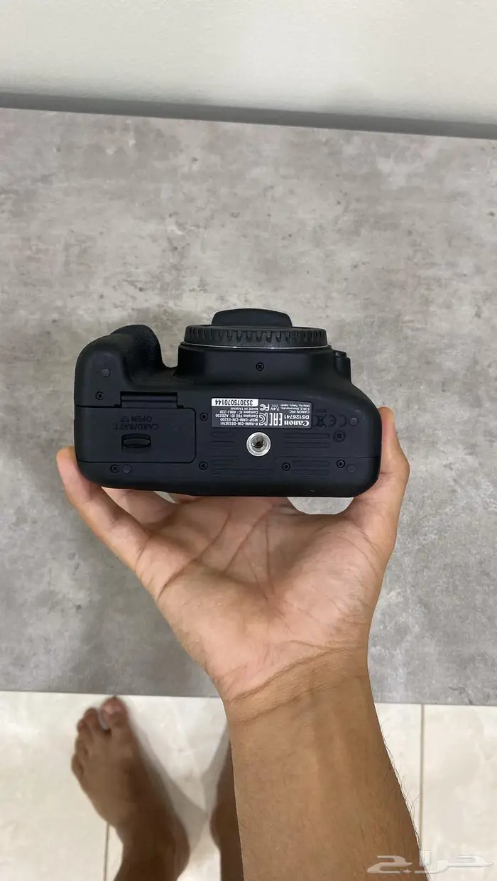 للبيع كاميرا كانون 2000D جديده استخدام ثلاث مرات فقط 4