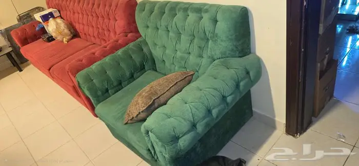 كنب أمريكي مع طاولة 3