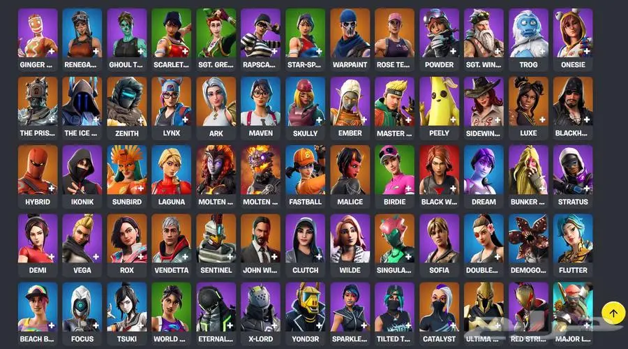 حساب فورت نايت للبيع Fortnite 3