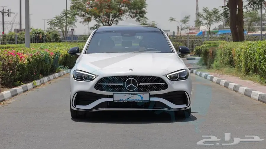 مرسيدس بنز c200 بريميوم 2025 خليجي اصفار مع ضمان الوكيل 3