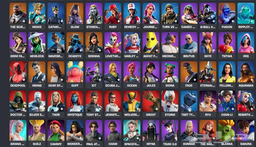 حساب فورت نايت للبيع Fortnite 0