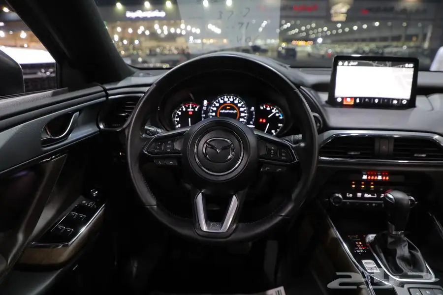 مازدا CX9 فل كامل سيجنيتيشر فتحة سقف جلد موديل 2024 17
