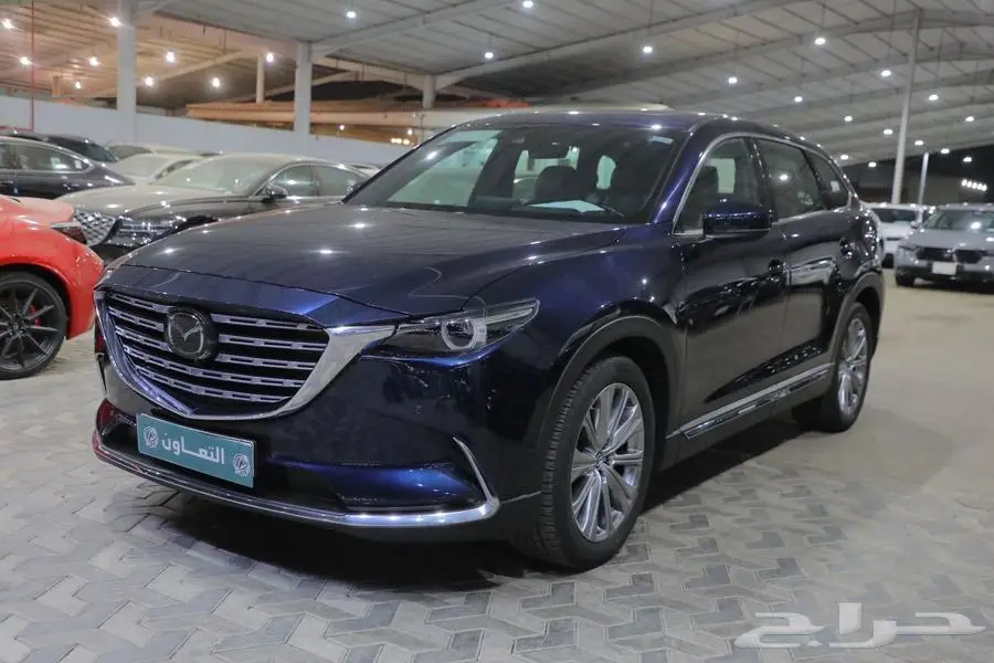 مازدا CX9 فل كامل سيجنيتيشر فتحة سقف جلد موديل 2024 2