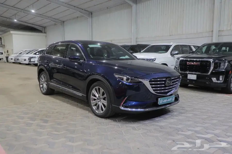 مازدا CX9 فل كامل سيجنيتيشر فتحة سقف جلد موديل 2024 0