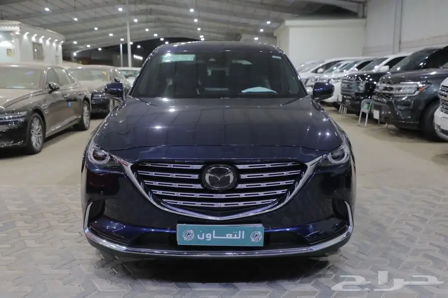 مازدا CX9 فل كامل سيجنيتيشر فتحة سقف جلد موديل 2024 1