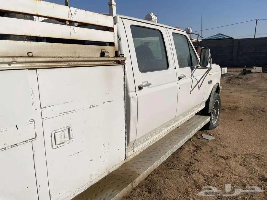 فورد F350 موديل 1996 دبل غمارتين شاص طويل حوض للرحلات 4