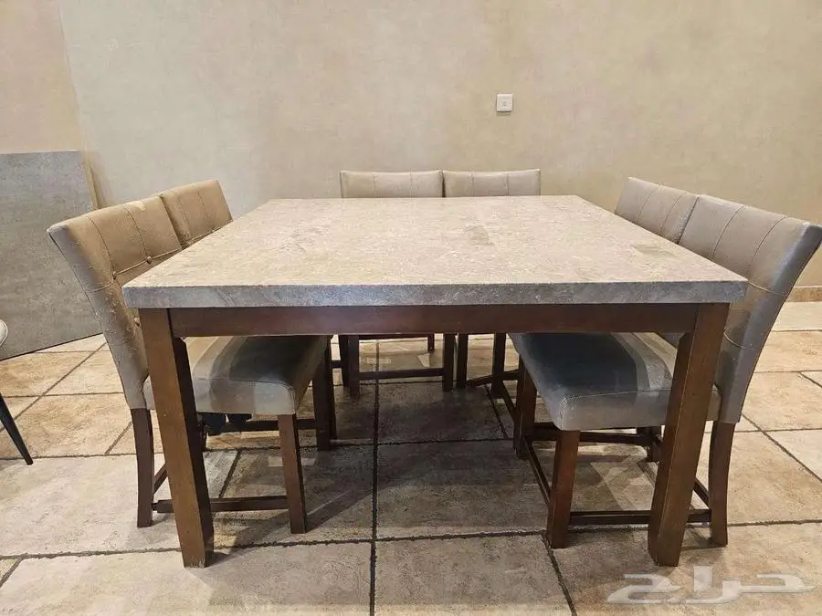 طاولة طعام مع 12 كرسي 0