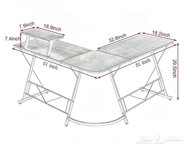 طاولة كمبيوتر 2