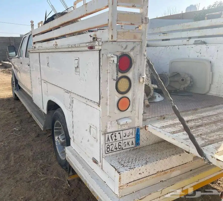 فورد F350 موديل 1996 دبل غمارتين شاص طويل حوض للرحلات 16