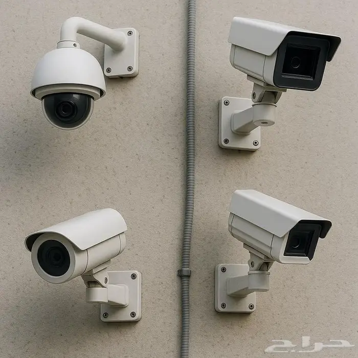 تركيب كاميرات مراقبه ملونه للمنازل والمكاتب والشركات 0