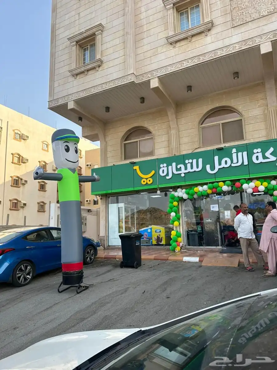 افتاح محلات تجارية ودعاية لنشاطك التجاري ليزرات وبالون راقص 0