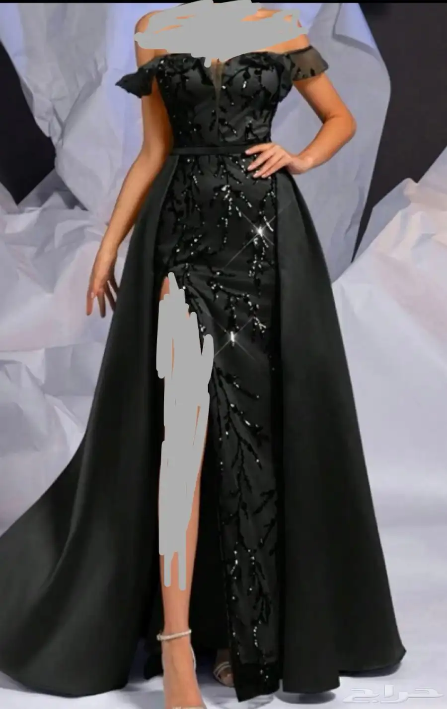 فستان اسود سهره 1