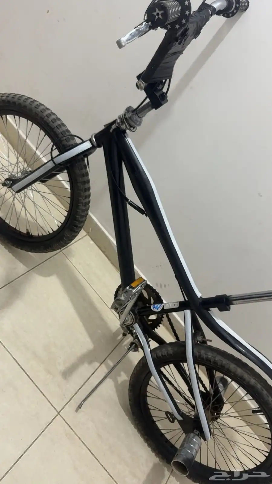 سيكل كوبرا اسود نضيف مع المسكات النجوم 1