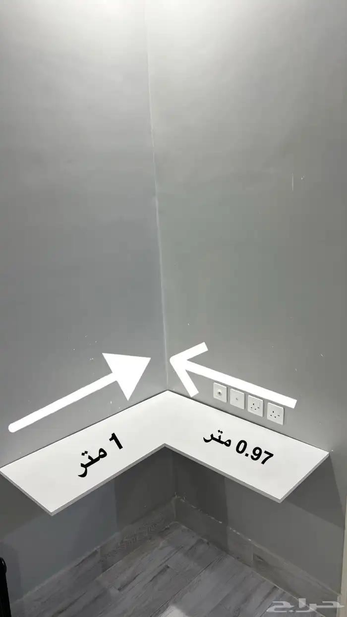 طاولة قيمنق او مكتب طاولة حرف L 0