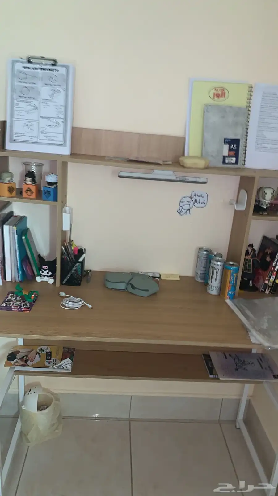 مكتب للدراسه جديد  150ريال 0