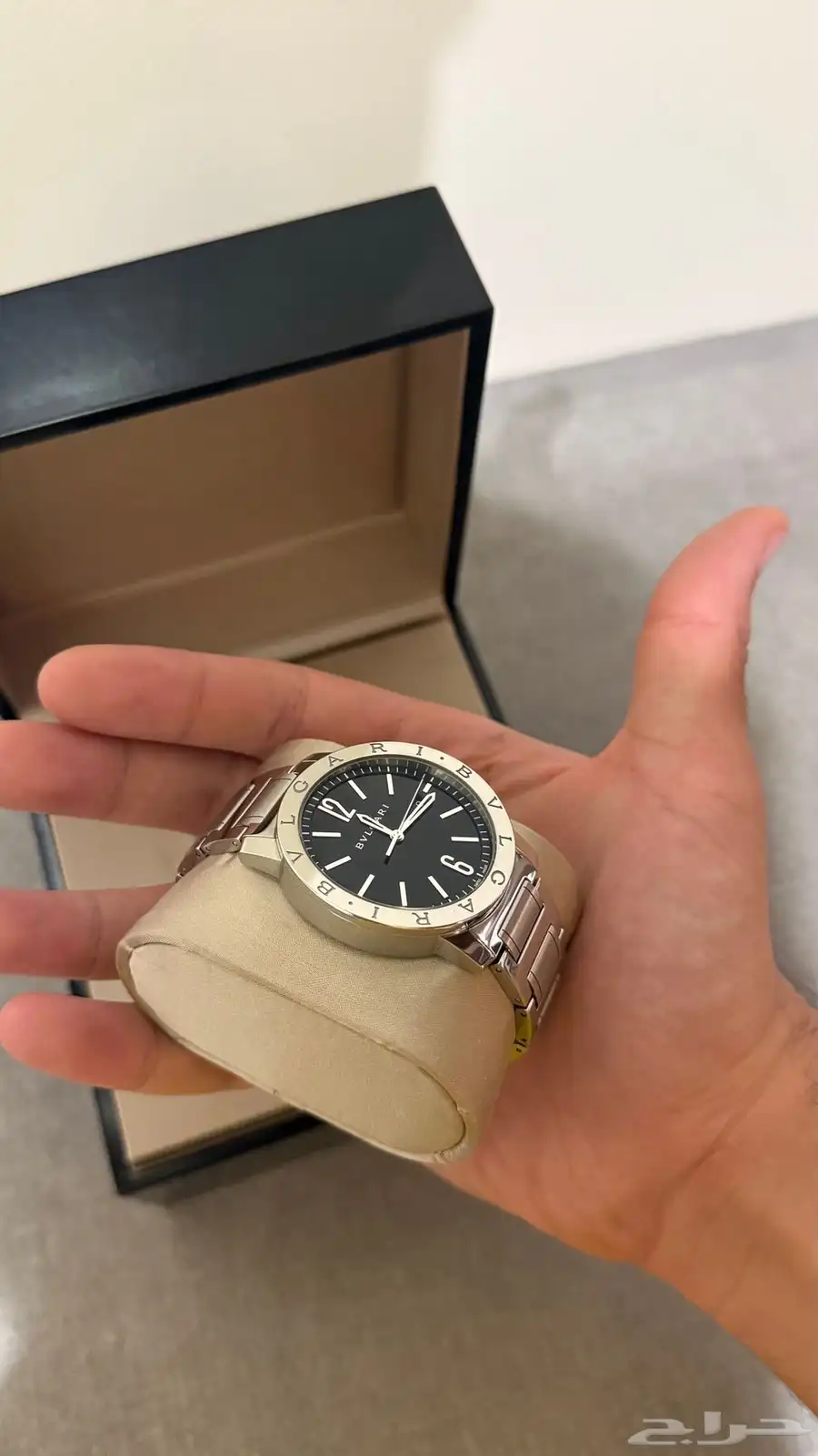 للبيع ساعة بولقري bvlgari مقاس 41 رجالية 11
