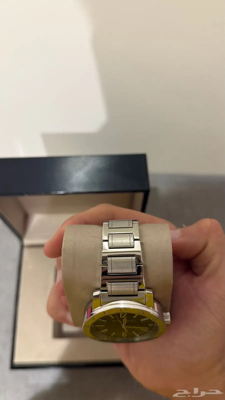 للبيع ساعة بولقري bvlgari مقاس 41 رجالية 8