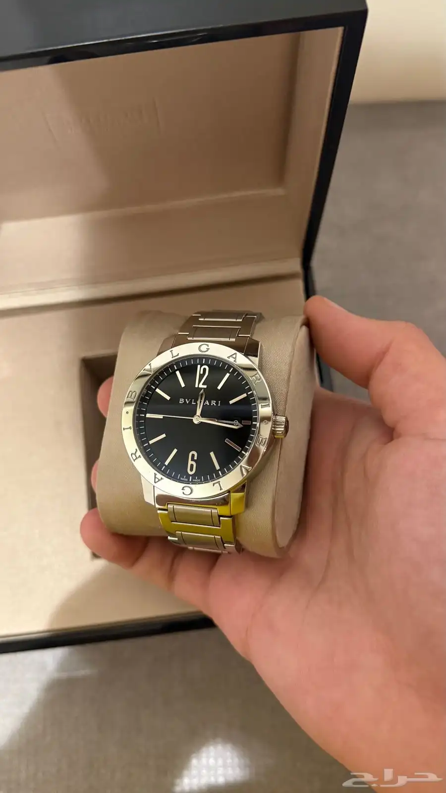 للبيع ساعة بولقري bvlgari مقاس 41 رجالية 13