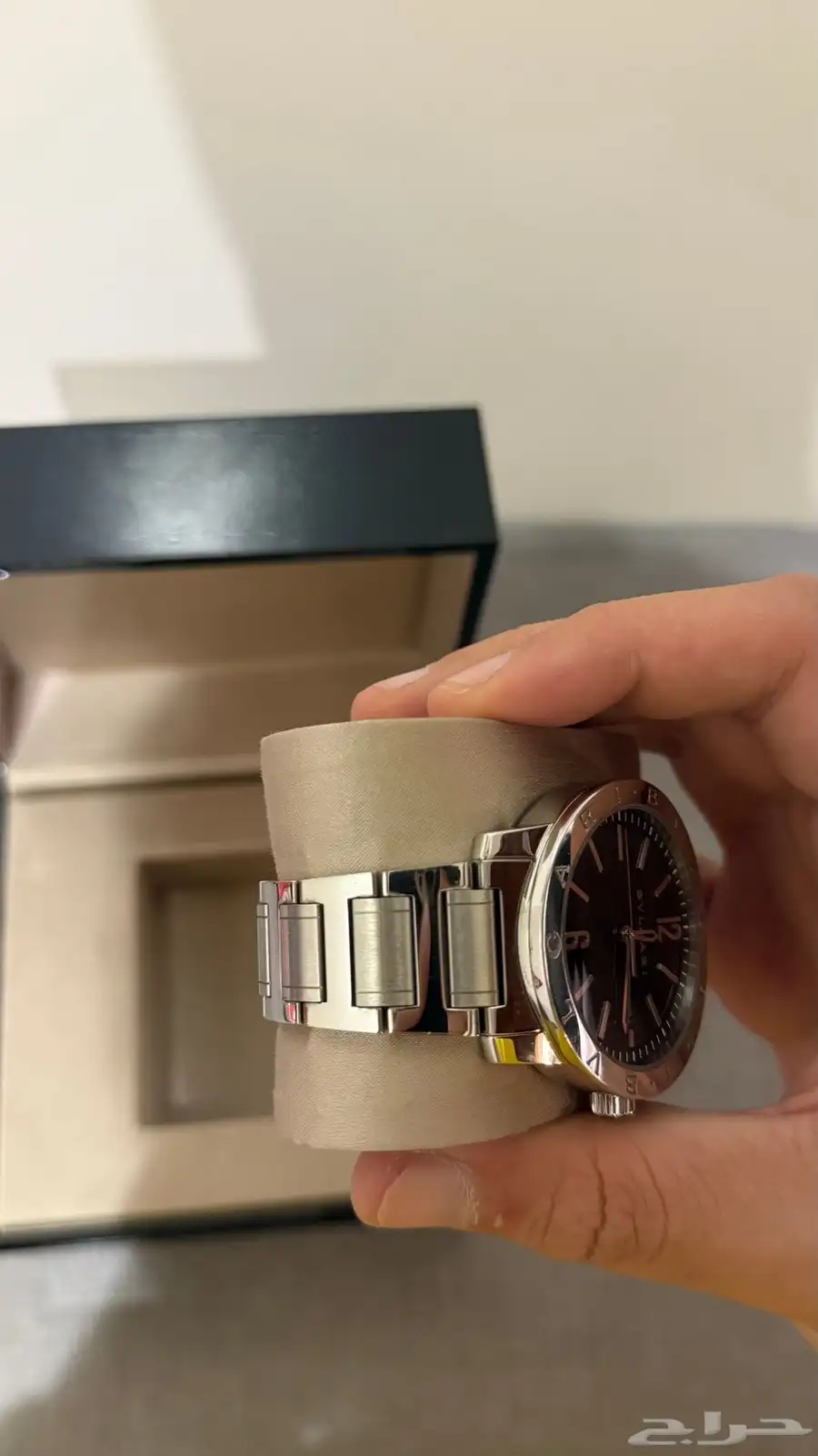 للبيع ساعة بولقري bvlgari مقاس 41 رجالية 9