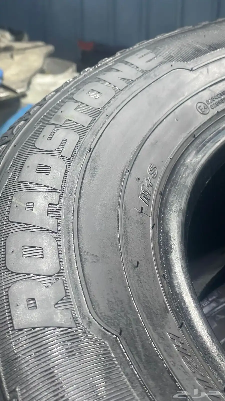 كفرات برادو فورشنر هايلكس رودستون كوري 265 65 17 شبه جديدة 1
