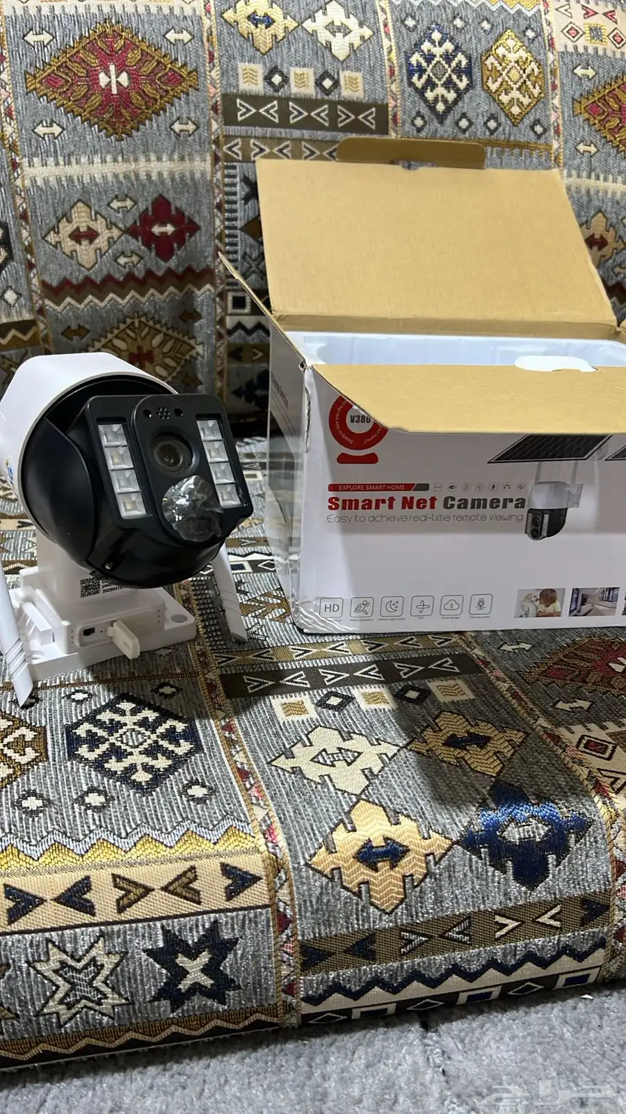 كاميرا مراقبة طاقة شمسية بمدخل شريحة تتحمل الشمس بدقة تصوير 3