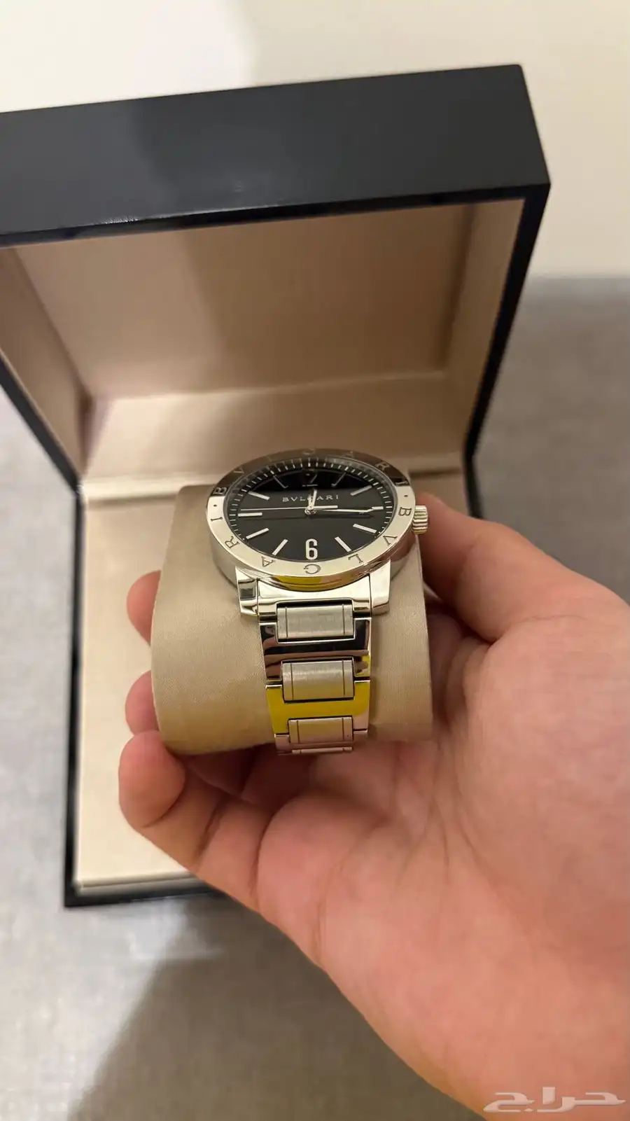 للبيع ساعة بولقري bvlgari مقاس 41 رجالية 10