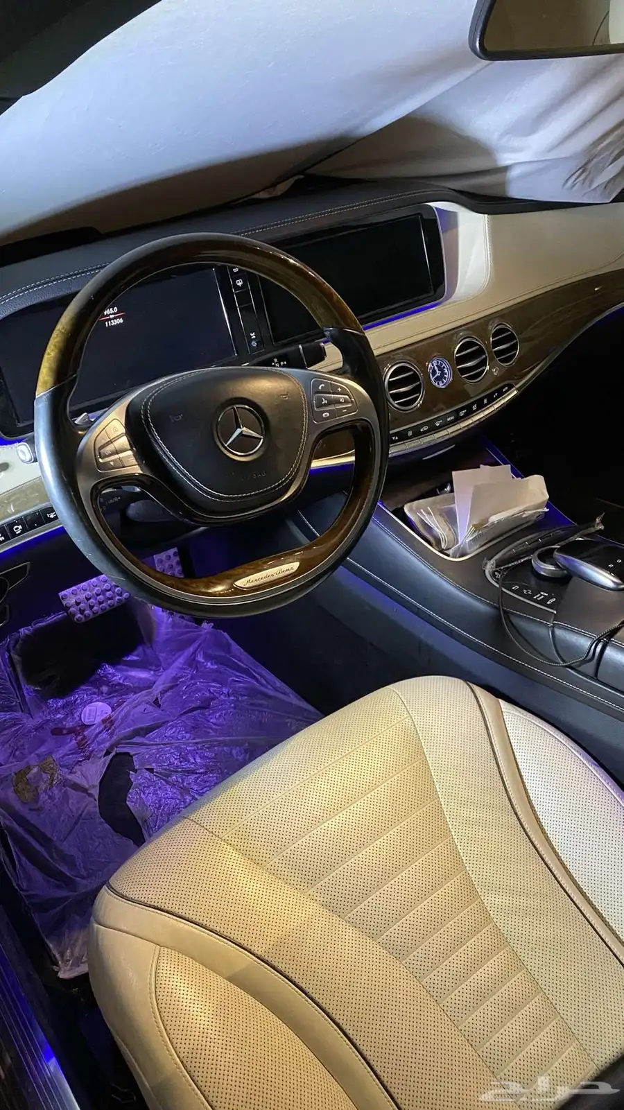 مرسيدس s400 2015 فل الفل شرط 14